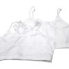 Formas Intimas 14632 Nenitas Girl's Vest Top 2-Pack, White Children