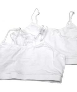 TBOSA official website 18 Formas Intimas 14632 Nenitas Girl's Vest Top 2-Pack, White Children