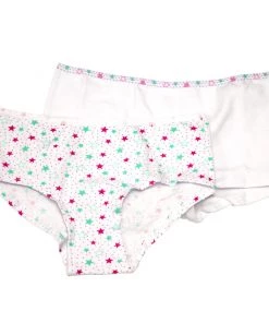 TBOSA official website 8 Children Formas Intimas 21633 Nenitas Girl's Brief 2-Pack, White