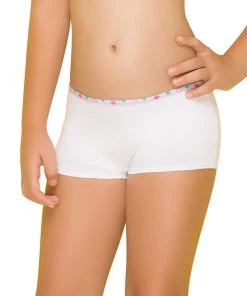 Children Formas Intimas 21633 Nenitas Girl's Brief 2-Pack, White