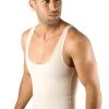 Moldeate Men's Shapewear Compression Vest, Natural For Men