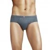 Formas Intimas 90005 Hispano Men's Brief 2-Pack, Light Grey/Dark Grey