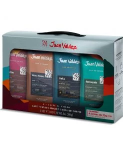Juan Valdez® Single Origin Ground Coffee Taster Kit, 4x70g