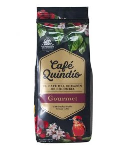 Café Quindío 100% Colombian Excelso Gourmet Ground Coffee, 500g Pack The Cantina
