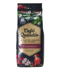 The Cantina Café Quindío 100% Colombian Excelso Gourmet Whole Bean Coffee, 500g Pack