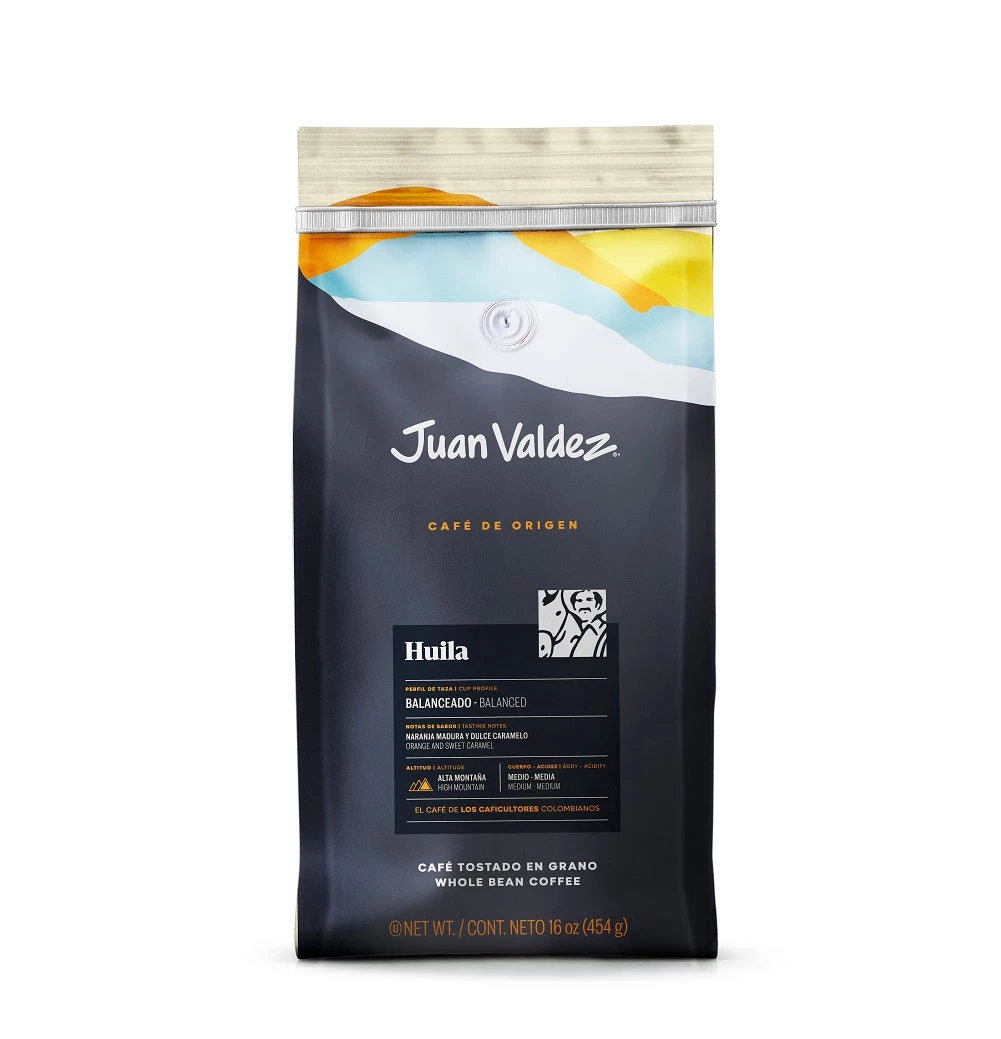 Juan Valdez® Single Origin Huila Whole Bean Coffee, 494g Pack 3 Juan Valdez® Single Origin Huila Whole Bean Coffee, 494g Pack