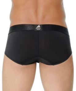 Inizio Brief Million Microfibre Men's Underwear, Black