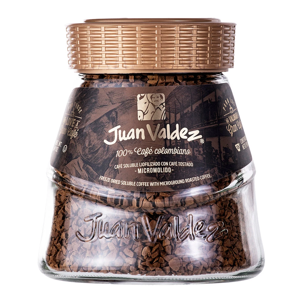 The Cantina Juan Valdez® Regular Freeze Dried Instant Coffee, 190g Jar 3 The Cantina Juan Valdez® Regular Freeze Dried Instant Coffee, 190g Jar