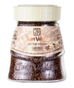 Juan Valdez® Vanilla & Cinnamon Flavoured Freeze Dried Instant Coffee, 95g Jar The Cantina