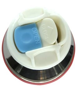 Juan Valdez® Red & Blue Hot Mug Vacuum Flask, 350ml The Cantina