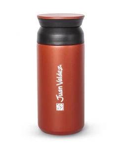 Juan Valdez® Red Thermo Tumbler Vacuum Flask, 350ml The Cantina