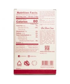 Lök Foods 'Barks' Cranberry & Pink Salt 70% Dark Chocolate Bar, 85g The Cantina