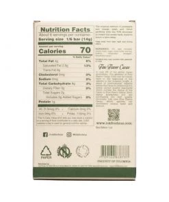 Lök Foods 'Barks' Pineapple & Mango 70% Dark Chocolate Bar, 85g The Cantina