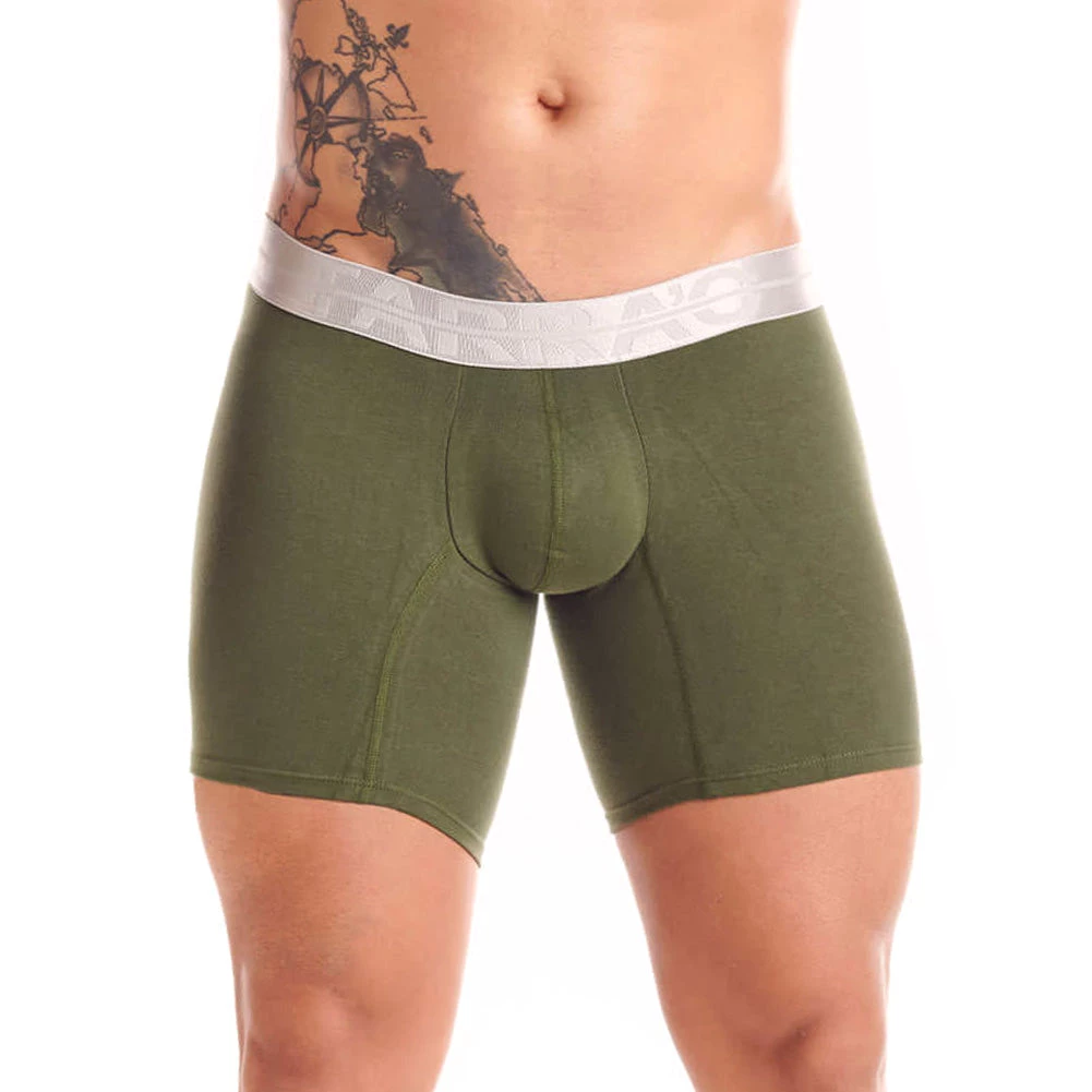 Tarrao Boxer Long Fondo Enterno Cotton Men's Underwear, Military Green 3 Tarrao Boxer Long Fondo Enterno Cotton Men's Underwear, Military Green