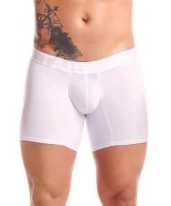 Tarrao Boxer Short Fondo Enterno Cotton Men's Underwear, White For Men