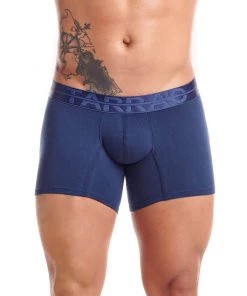 Tarrao Boxer Short Fondo Enterno Cotton Men's Underwear, Dark Blue For Men