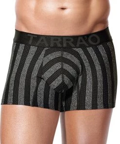 Tarrao Boxer Short Energy Microfibre Men's Underwear, Black