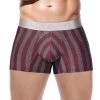 For Men Tarrao Boxer Short Energy Microfibre Men's Underwear, Wine Red