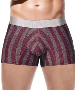 For Men Tarrao Boxer Short Energy Microfibre Men's Underwear, Wine Red