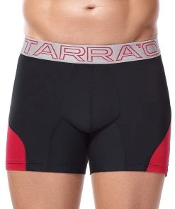 Tarrao Boxer Short Otto Microfibre Men's Underwear, Black For Men