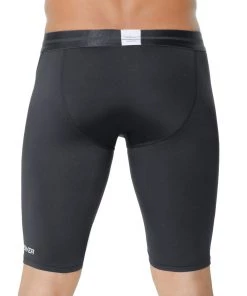 Tarrao Boxer Xtra Long Deportivo Microfibre Men's Underwear, Black For Men