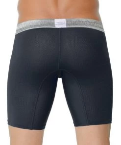 Tarrao Boxer Long Martolo Microfibre Men's Underwear, Black