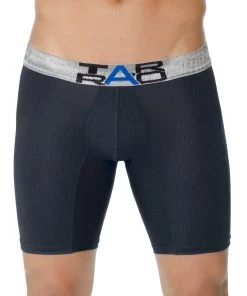 Tarrao Boxer Long Martolo Microfibre Men's Underwear, Black