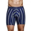 For Men Tarrao Boxer Long Pixel Microfibre Men's Underwear, Blue