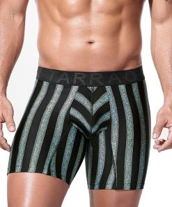 Tarrao Boxer Long Lucas Microfibre Men's Underwear, Black For Men