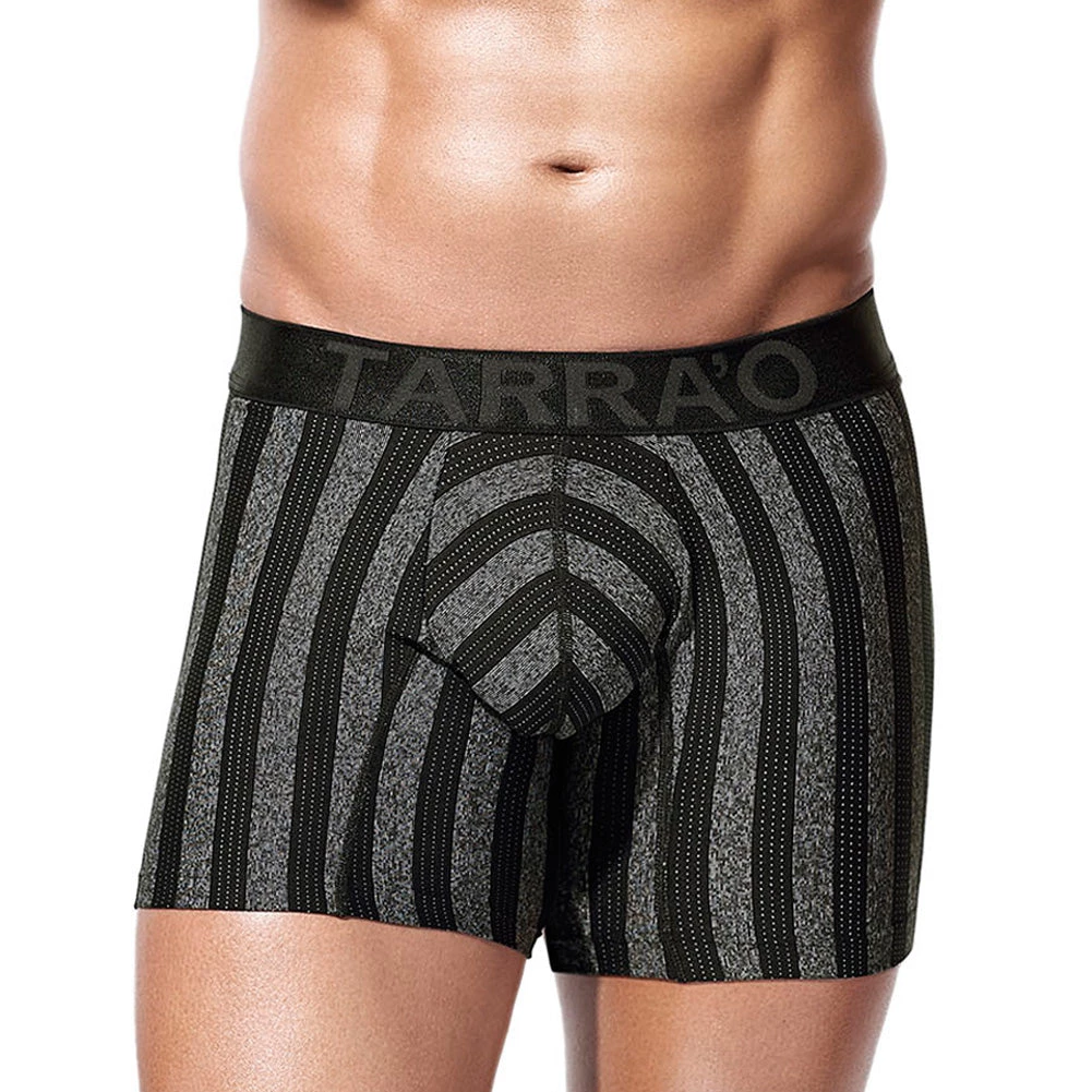 Tarrao Boxer Long Energy Microfibre Men's Underwear, Black 3 Tarrao Boxer Long Energy Microfibre Men's Underwear, Black