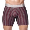 Tarrao Boxer Long Energy Microfibre Men's Underwear, Wine Red For Men