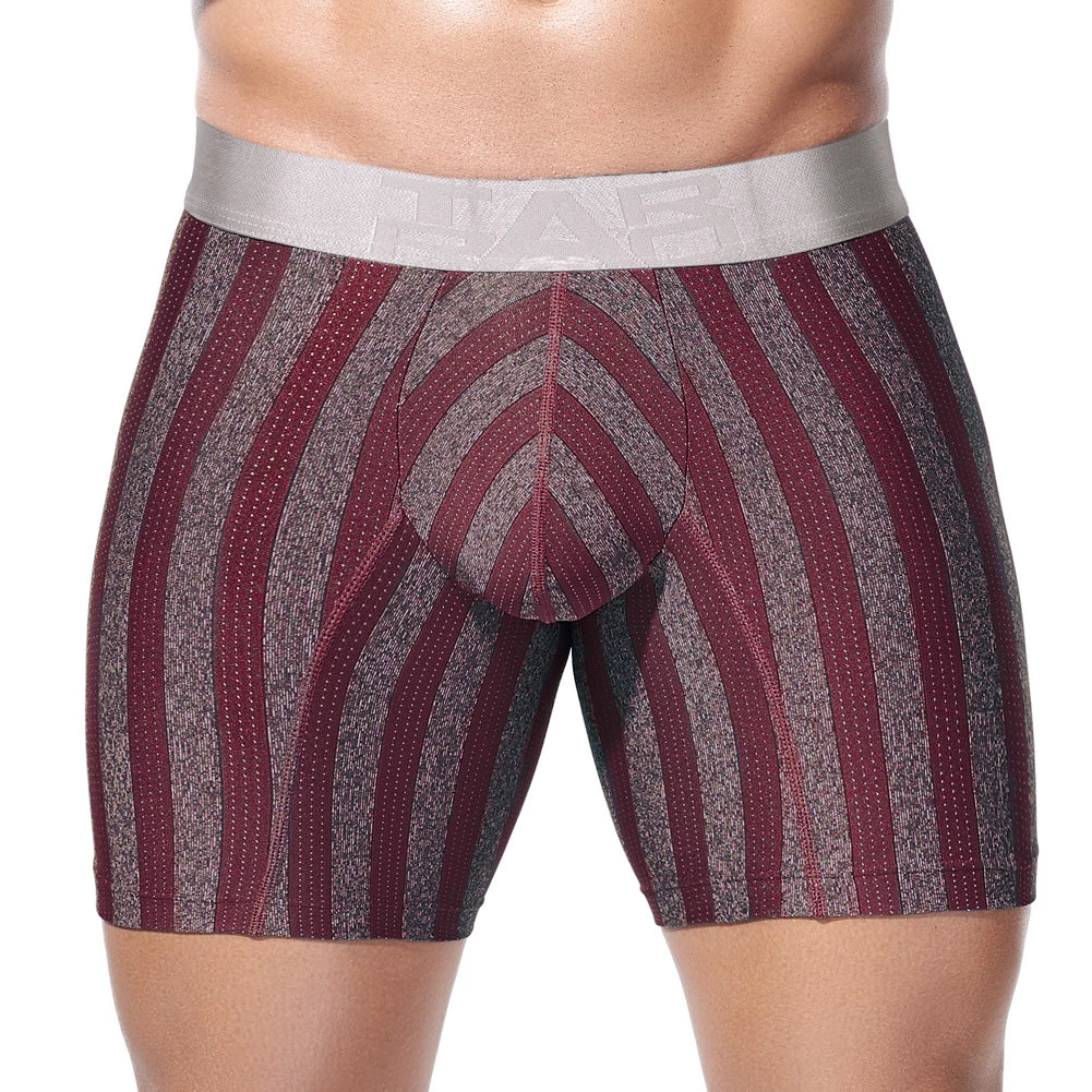 Tarrao Boxer Long Energy Microfibre Men's Underwear, Wine Red For Men 3 Tarrao Boxer Long Energy Microfibre Men's Underwear, Wine Red For Men