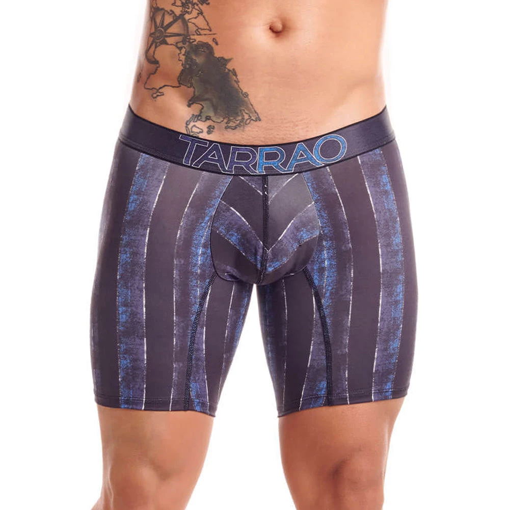 Tarrao Boxer Long Élite 7 Microfibre Men's Underwear, Blue For Men 3 Tarrao Boxer Long Élite 7 Microfibre Men's Underwear, Blue For Men