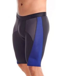 Tarrao Boxer Xtra Long Deportivo Maya Bloque Microfibre Men's Underwear, Black For Men