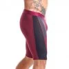Tarrao Boxer Xtra Long Deportivo Maya Bloque Microfibre Men's Underwear, Wine Red For Men