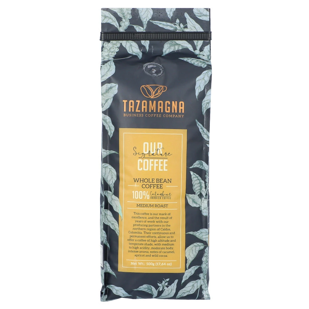 TazaMagna Our Signature Whole Bean Coffee, 500g Pack The Cantina 3 TazaMagna Our Signature Whole Bean Coffee, 500g Pack The Cantina