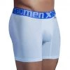 Xtremen Boxer Long Classic Fondo Enterno Cotton Men's Underwear, White For Men