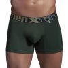 For Men Xtremen Boxer Short Classic Fondo Enterno Cotton Men's Underwear, Military Green