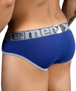 For Men Xtremen Brief Deportivo Cotton Men's Underwear, Blue