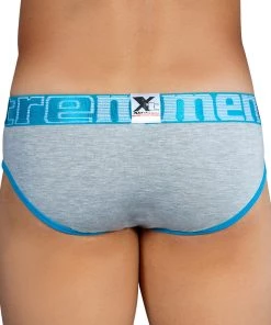 Xtremen Brief Deportivo Cotton Men's Underwear, Light Grey For Men