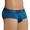 Xtremen Brief Sesgado En Pinza Cotton Men's Underwear, Petrol Blue For Men