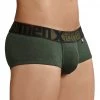 Xtremen Brief Sesgado En Pinza Cotton Men's Underwear, Military Green For Men