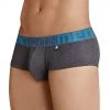 For Men Xtremen Brief Sesgado En Pinza Cotton Men's Underwear, Dark Grey